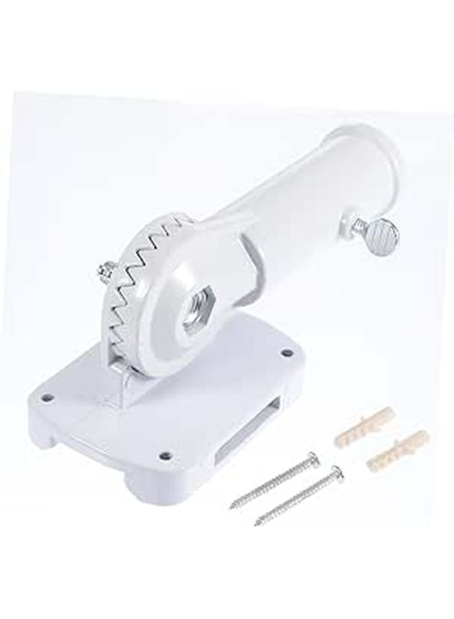 Heavy Duty Adjustable Wall Mounted Flag Pole Holder Bracket Metal for Outdoor Garden Use - Image 1