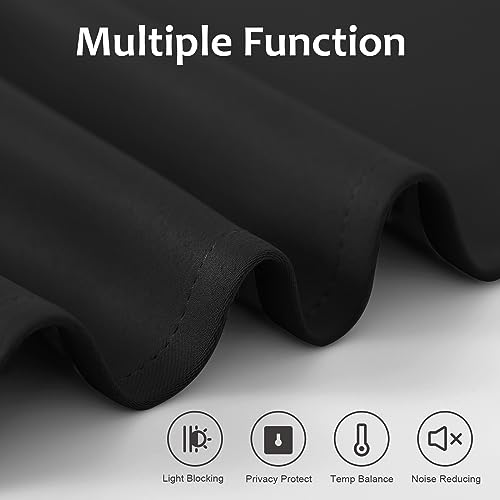 WdFour Classroom Door Window Cover,Blackout Shades for Classroom Windows and Doors，Privacy,Room Darkening Design Blocks Views, Window Cover Lockdown (10W x 30L, 1 Panel, Black). - Image 4