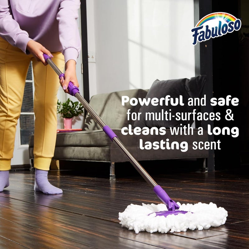Fabuloso Multi-Purpose Cleaner 2X Concentrated Formula, Refreshing Lemon Scent, 128 oz - Image 5