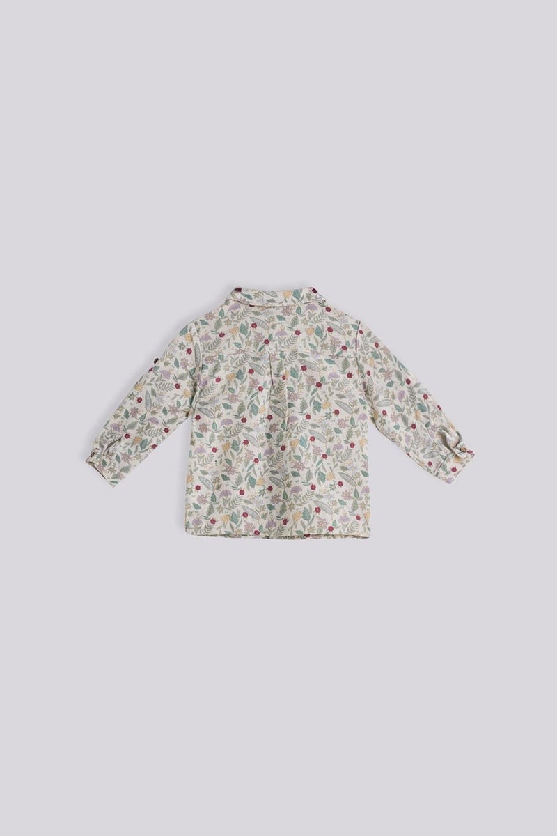 Layette Bg Store Baby Boy Patterned Shirt - Image 2