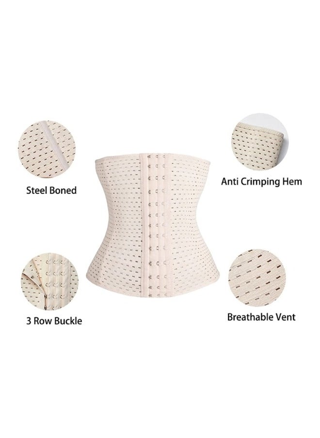 Generic - Seamless Corset Waist Trainer Shapewear, Tummy Control Body Shaper for Women, High Tech Seamless Fabric, for Everyday Wearing, Workout, Long Time Sitting in Office - Image 1