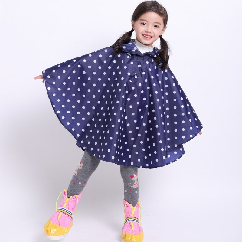 Children'S Printed Thin Cloak Raincoat Children Backpack Kindergarten Boys And Girls One-Piece Delivery - Image 1