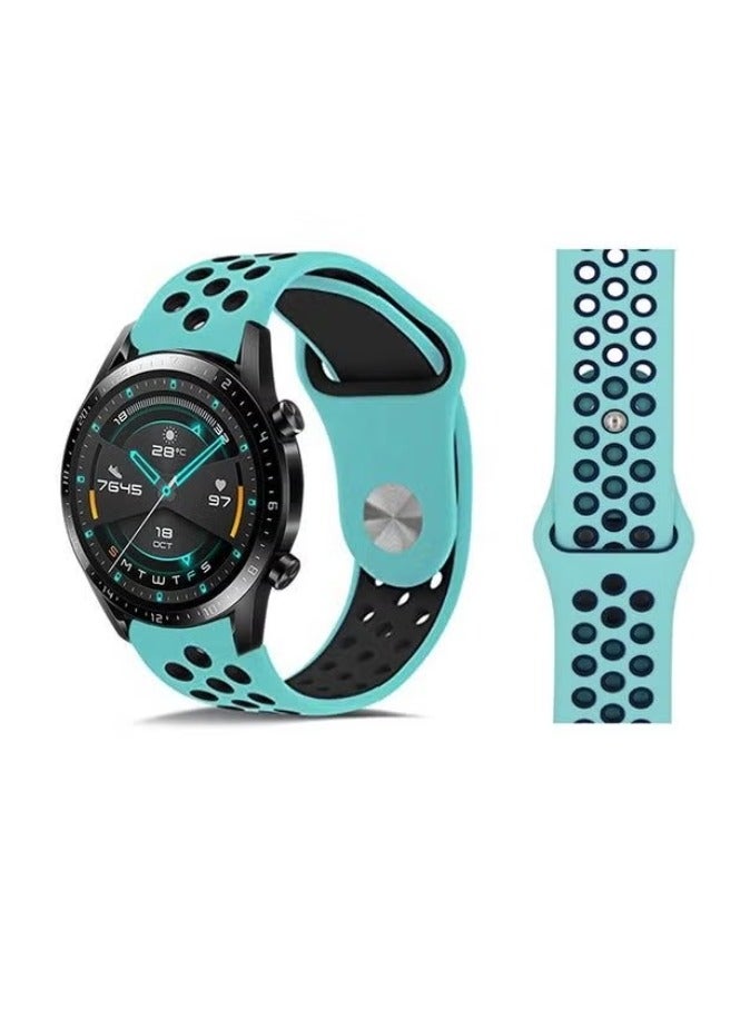 vesus Stylish Replacement Band For Huawei Watch GT/GT 2 46mm Tuquoise