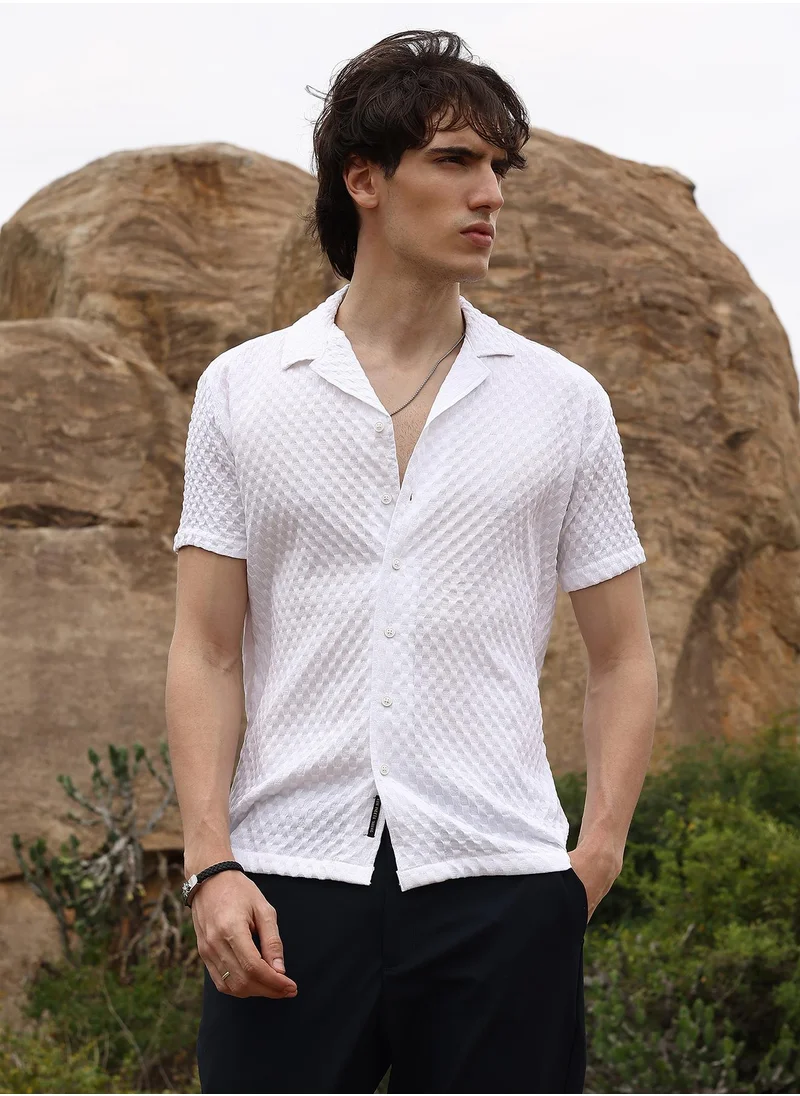 كامبوس سوترا Self-Design Block Shirt