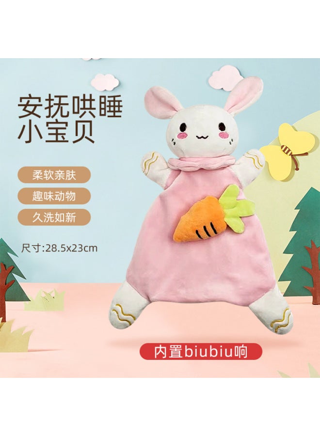 Baby Toy Baby Soothing And Sleeping Plush Doll With Tooth Gum Impressible Beanstalk Velvet Ambulance Towel - Image 1