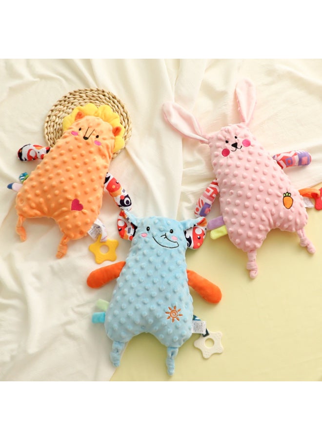 Baby Toy Baby Soothing And Sleeping Plush Doll With Tooth Gum Impressible Beanstalk Velvet Ambulance Towel - Image 2