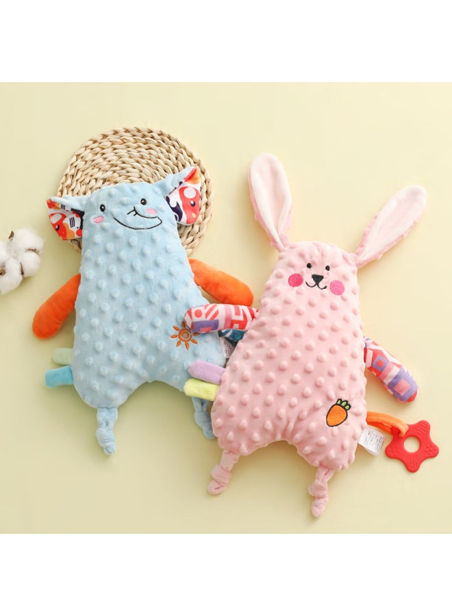 Baby Toy Baby Soothing And Sleeping Plush Doll With Tooth Gum Impressible Beanstalk Velvet Ambulance Towel - Image 3