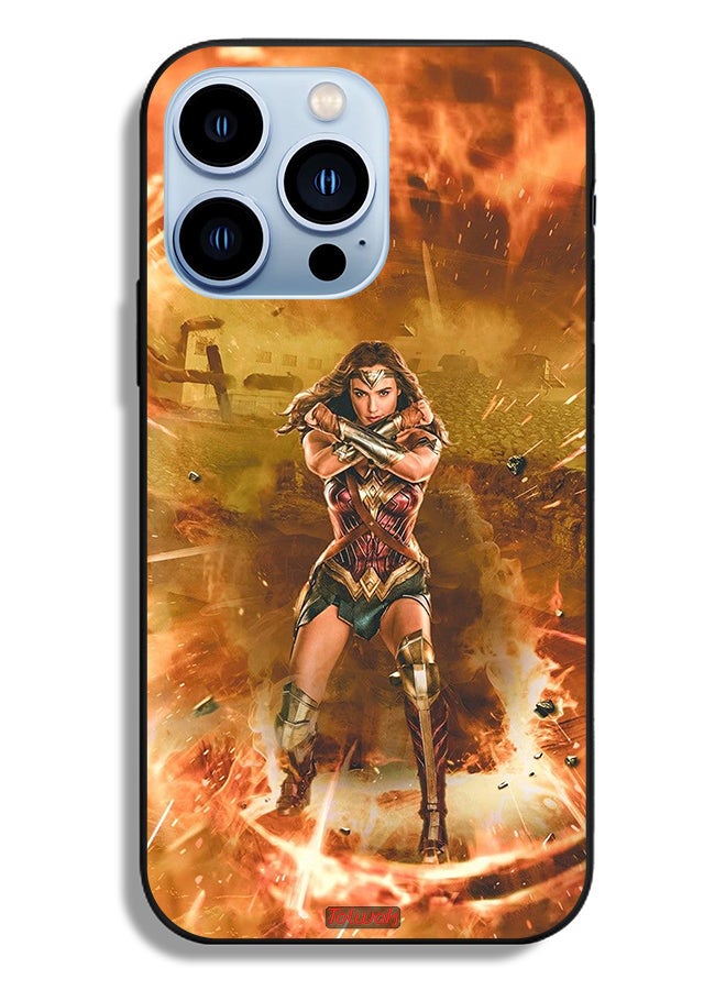Tolwak Apple iPhone 13 Pro Protective Case Wonder Women - Image 2