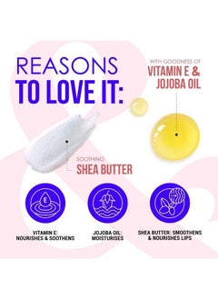 Blue Heaven Jelly & Butter Moisturising Lip Balm Hydrating Tinted Lip Balm With Jojoba Oil Shea Butter & Vitamin E For Dry & Chapped Lips Light Red 3.2Gm  - Image 3