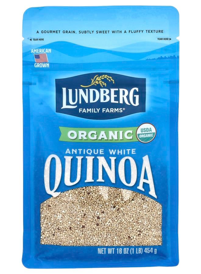 Organic Antique White Quinoa 1 lb (454 g)
