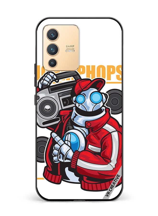 VR CREATIVE Protective Case Cover For Vivo V23 5G Robot Dancer Design Multicolour - Image 1