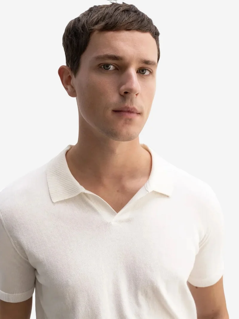 جيستو GIESTO Slim Fit Polo Collar T-Shirt