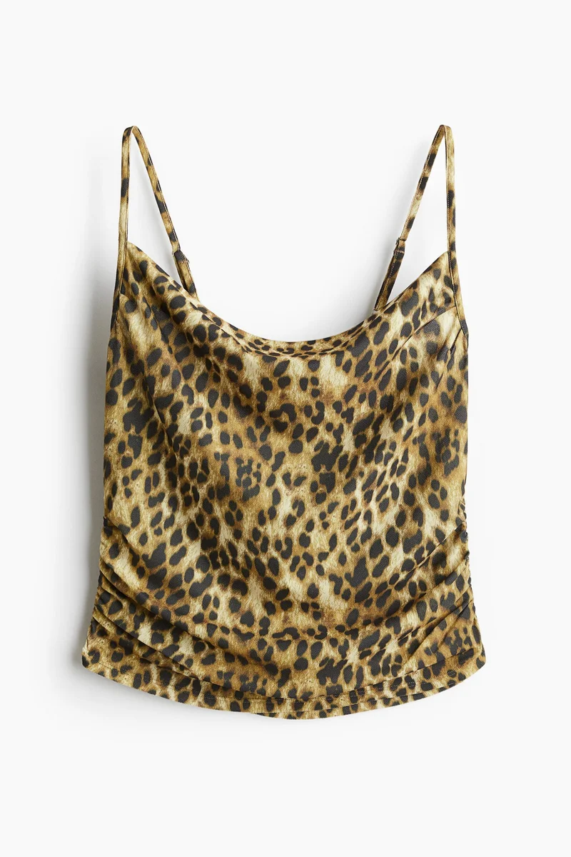 H&M Cowl-neck strappy top