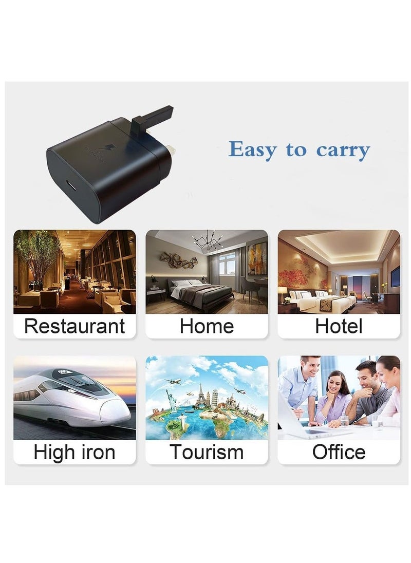 ELTRAZONE 45W Super fast charger Plug Data cable for Samsung galaxy S24 ULTRA S23 ultra FE S22 S21 fe S20 note 20 ultra 10 plus 9 8 z4 fold lead z 5 flip USB C TO C Adapter european wall Charger - Image 5