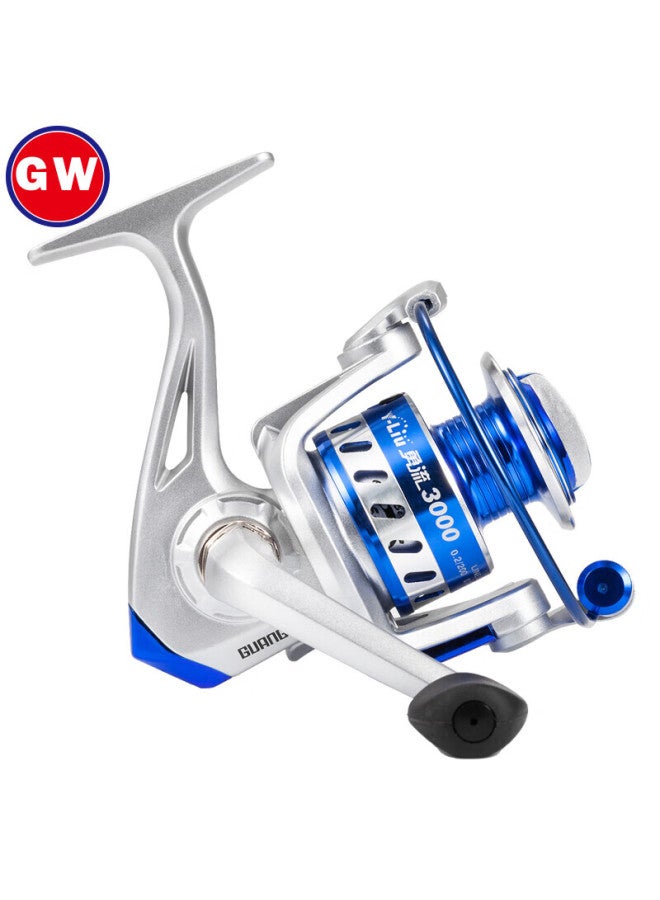 Gw 6000 Model Yongliu Spinning Reel, Fishing Line Reel With Metal Spool, Fishing Reel For Fishing And Rock Fishing, Sea Fishing Rod Reel, Fishing Tackle And Supplies - Image 1