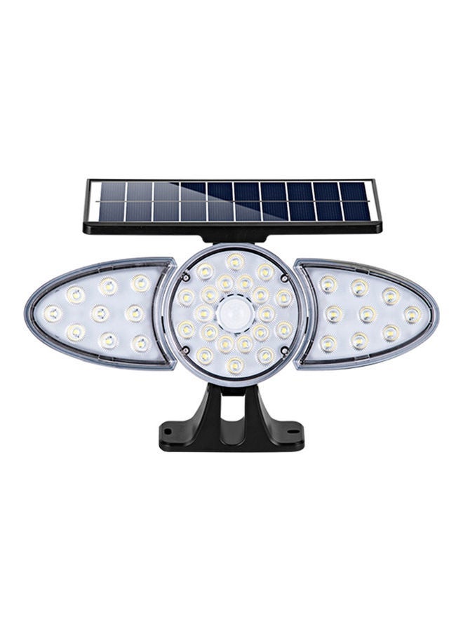 NIBEMINENT PIR Solar Wall Lamp Black - Image 1