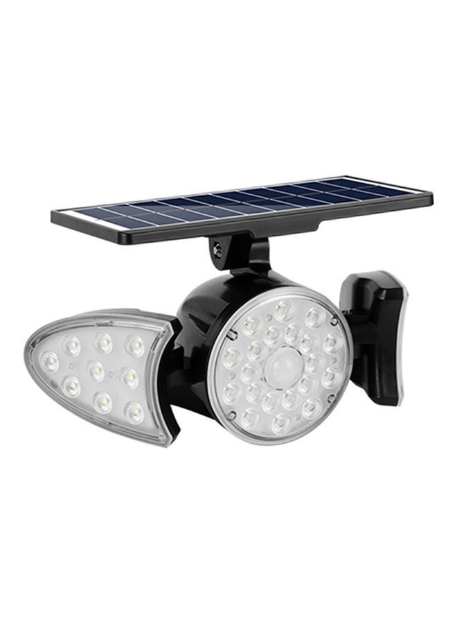 NIBEMINENT PIR Solar Wall Lamp Black - Image 4