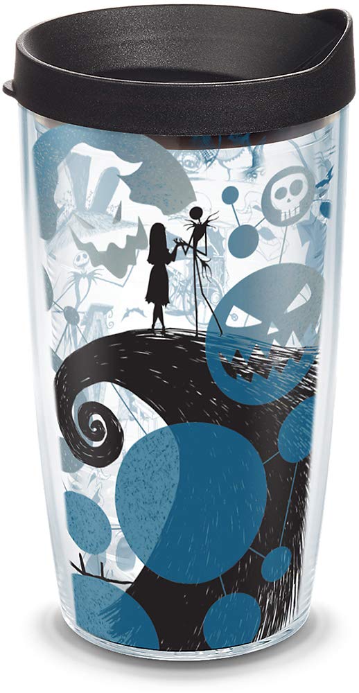 Tervis Disney Nightmare Before Christmas 25th Anniversary Made in USA Double Walled Insulated Tumbler Travel Cup Keeps Drinks Cold Hot 16oz Classic