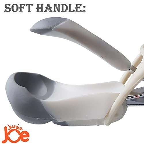 JUNIOR JOE Baby Nail Clipper with Magnifier Glass (Grey) - Image 4
