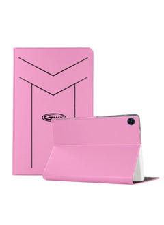 GMAX PU Leather Magnetic Closure Flip Case Cover For Samsung Galaxy Tab A9 4G 2023 (X110, X115) 8.7 Inch Pink  - Image 1