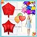 Raiten 100 Pieces 18 Inch Star Shape Foil Balloon Foil Helium Balloons Star Balloon for New Year Eve Party Birthday Wedding DecorationsMulticolor - Image 4