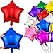 Raiten 100 Pieces 18 Inch Star Shape Foil Balloon Foil Helium Balloons Star Balloon for New Year Eve Party Birthday Wedding DecorationsMulticolor - Image 2