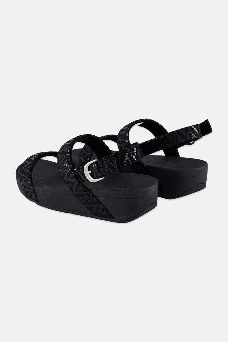 FitFlop Women Adjustable Buckle Sandals, Black - Image 3