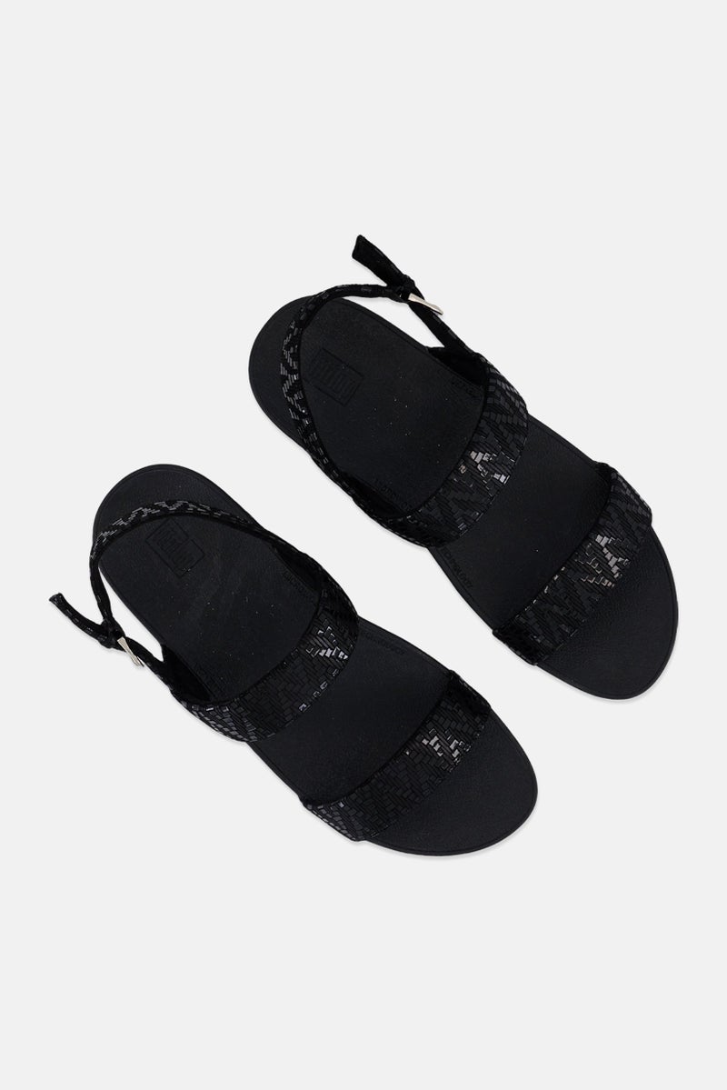 FitFlop Women Adjustable Buckle Sandals, Black - Image 2