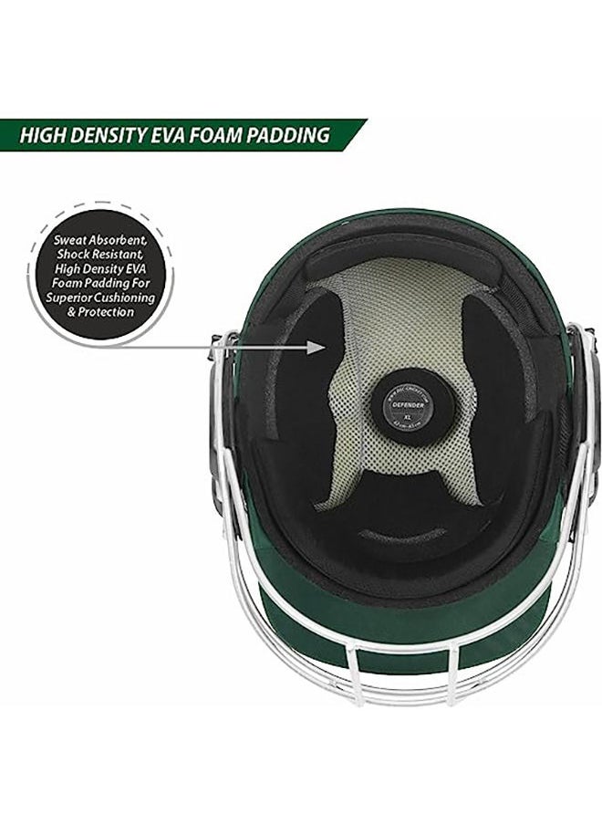 DSC Defender Cricket Helmet | For Men & Boys | Adjustable Steel Grill | Back Support Strap | Lightweight  - Image 2