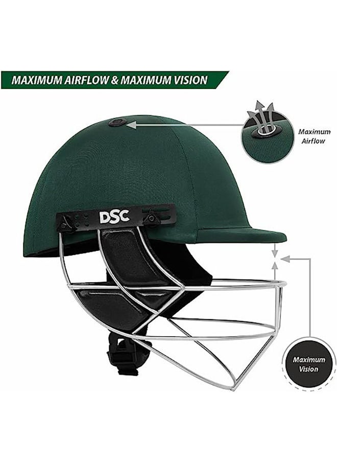 DSC Defender Cricket Helmet | For Men & Boys | Adjustable Steel Grill | Back Support Strap | Lightweight  - Image 3