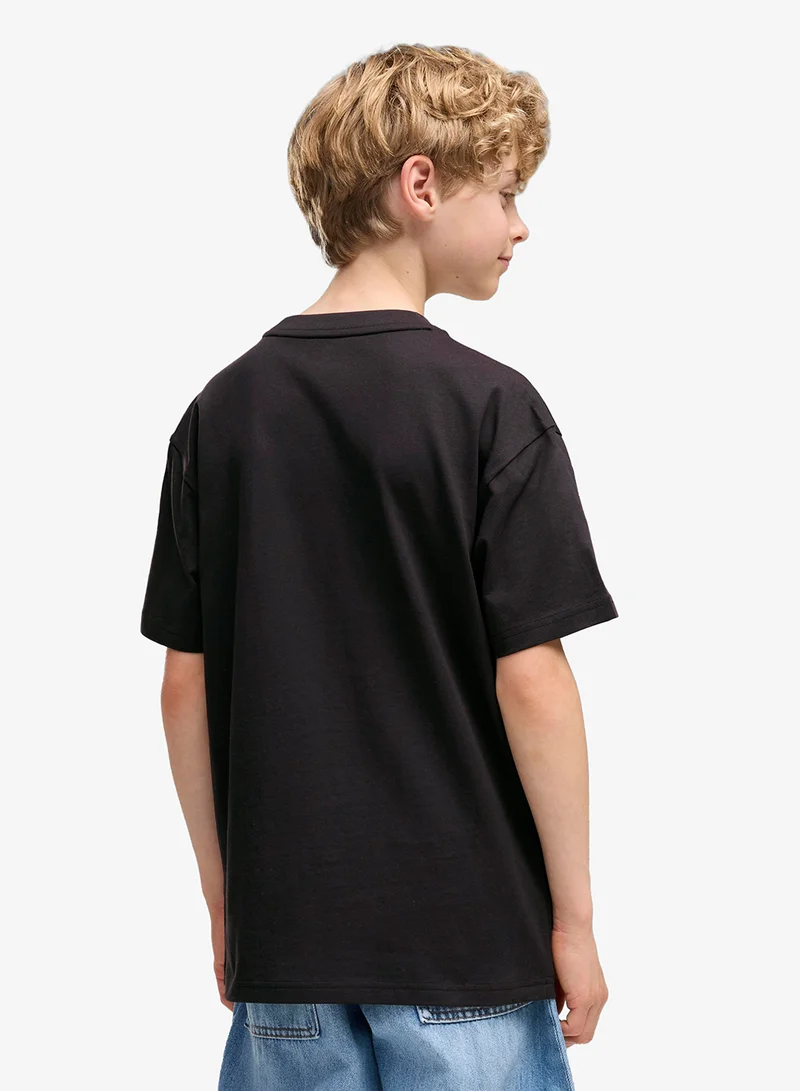 Puma Youth Essential Logo Lab Front Graphic T-Shirt