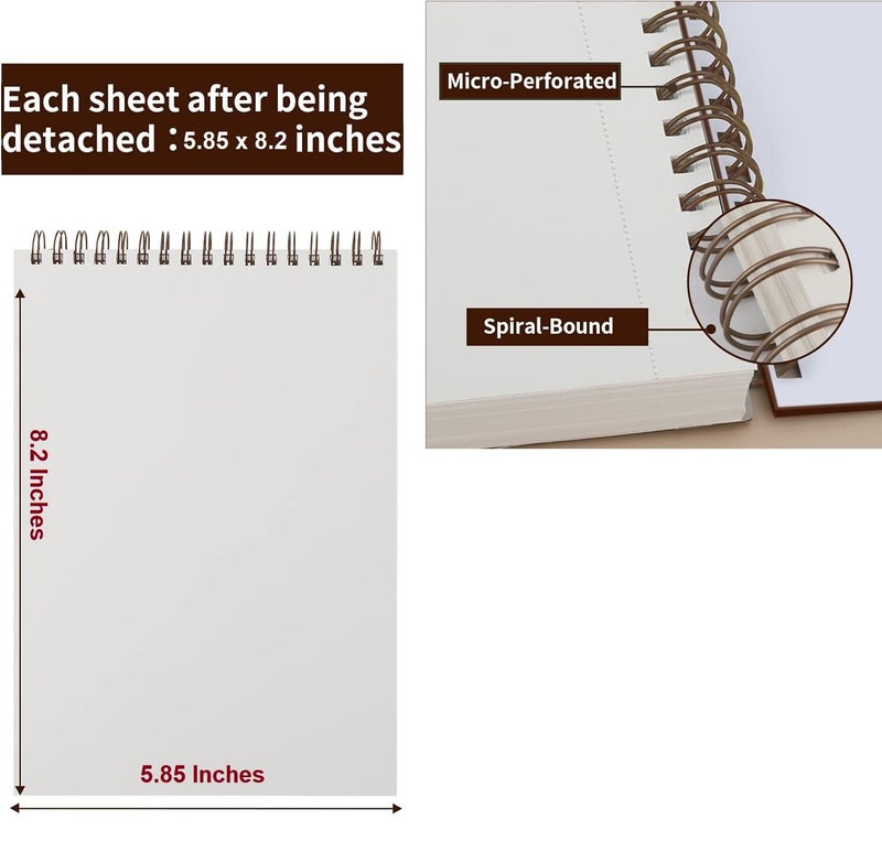 Corslet Marker Paper Pad Sketchbook Bleedproof for Alcohol Markers 200gsm Double Sided Thick Art Drawing Papers 50pages (25Sheets) / A5 (5.85"x8.2") Gift for Artists Students Kids - Image 2