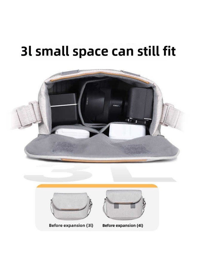 Ulanzi Basket F01 Lightweight SLR Camera Bag Single-shoulder Men's And Women's Crossbody Portable Micro Single Inner Bag Storage-Color: Lightweight Travel Shoulder Bag  - Image 4