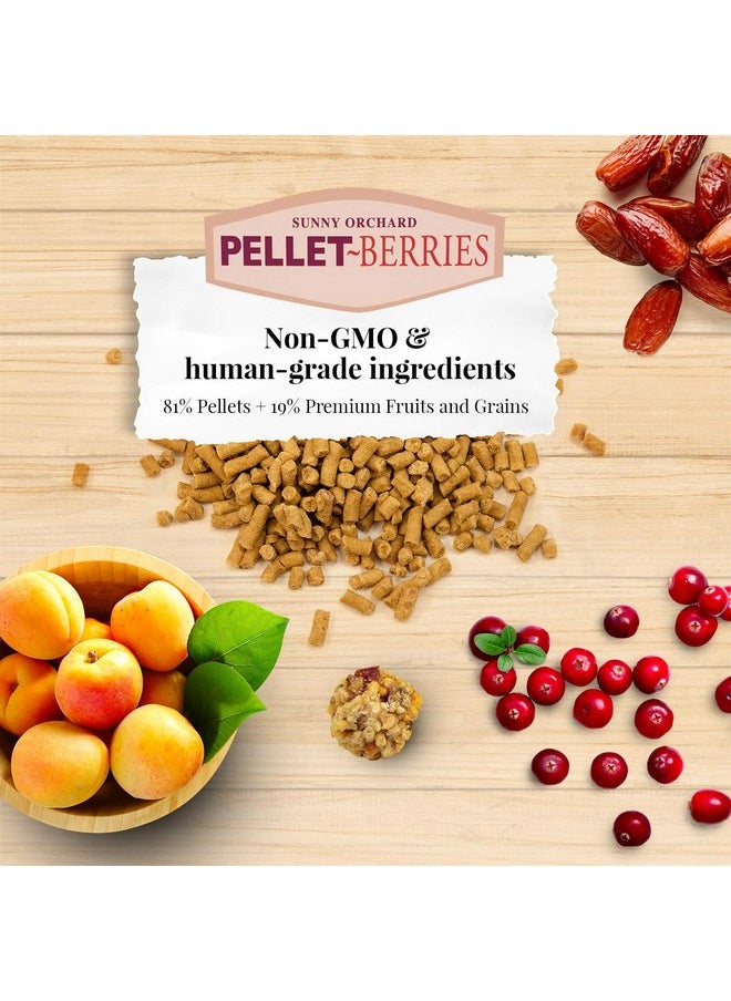 لافيبيرز طعام الطيور الأليفة الحبيبي من LAFEBER'S Pellet-Berries، مصنوع من مكونات غير معدلة وراثيًا ومناسبة للبشر، للببغاوات، 2.75 رطل  - Image 4
