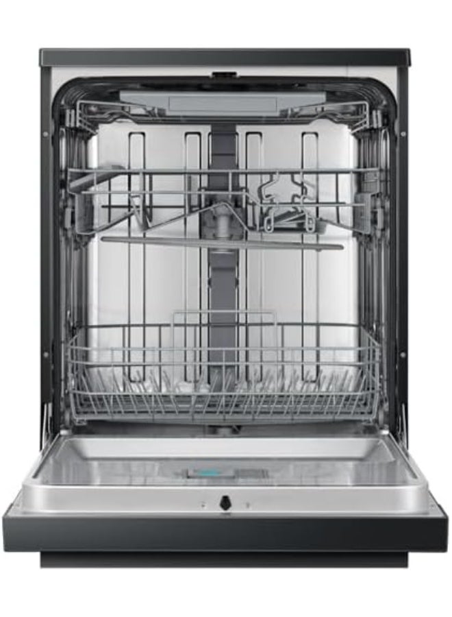 Hisense 15 Place 8 Programs FreeStanding Dishwasher HS623E91B Black - Image 2