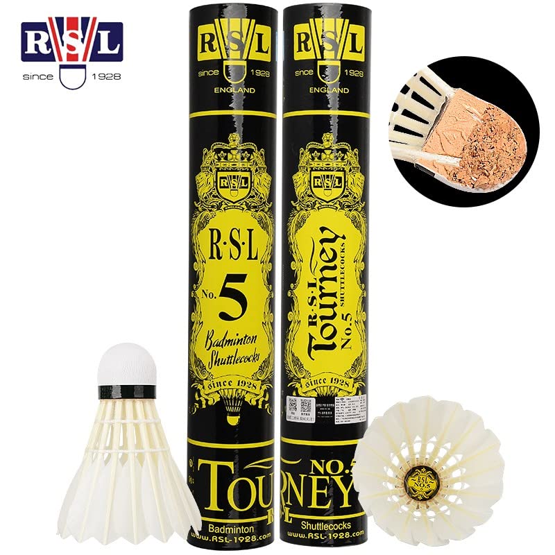 RSL No.5 Tourney Badminton Shuttlecock Birdy 12-Pack (speed-77) - Image 3