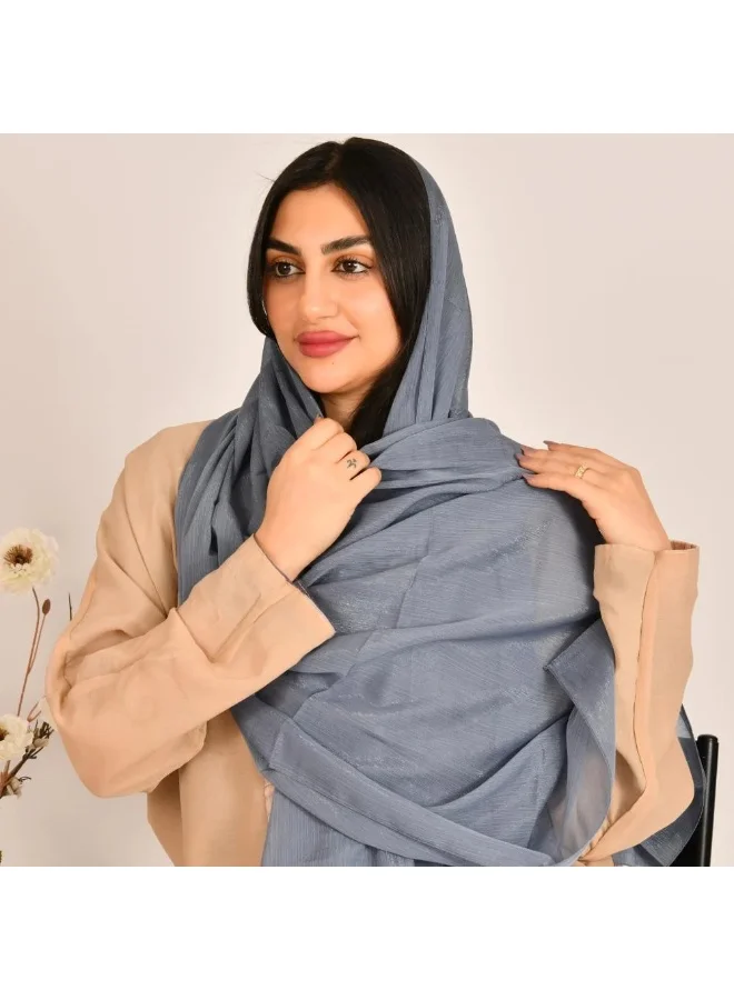 عبايات لمحة طرحه بقماش الاورقانزا