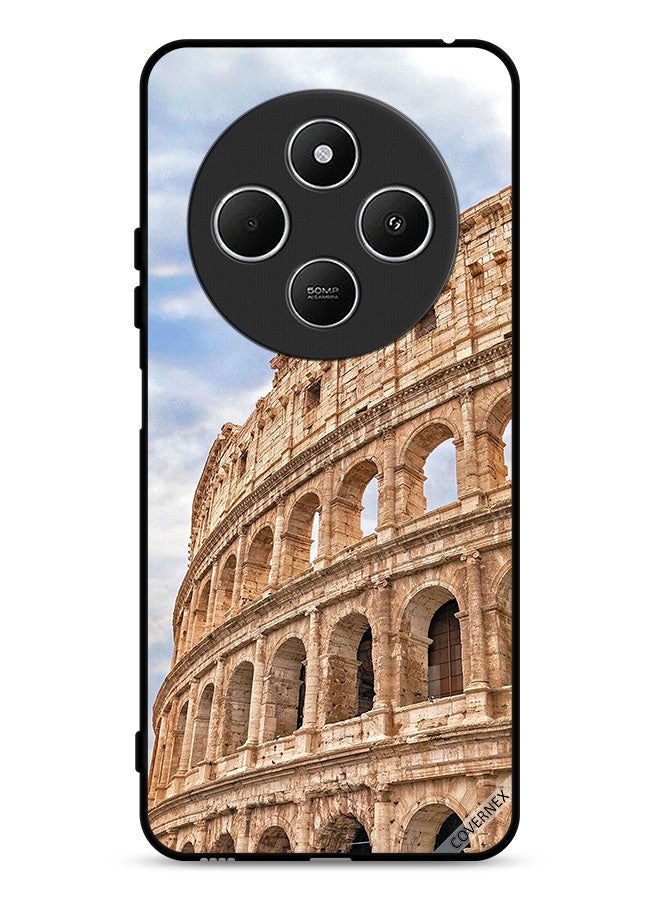 Covernex Xiaomi Redmi 14R 5G Protective Case Cover Vintage Building - Image 1