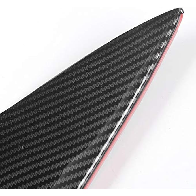 Depisuta Front Bumper Side Spoiler, Wide Range Of Applications Front Bumper Side Lip Universal Front Bumper Spoiler Front Bumper Splitter for Car Exterior Body - Image 2