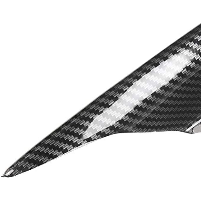 Depisuta Front Bumper Side Spoiler, Wide Range Of Applications Front Bumper Side Lip Universal Front Bumper Spoiler Front Bumper Splitter for Car Exterior Body - Image 3