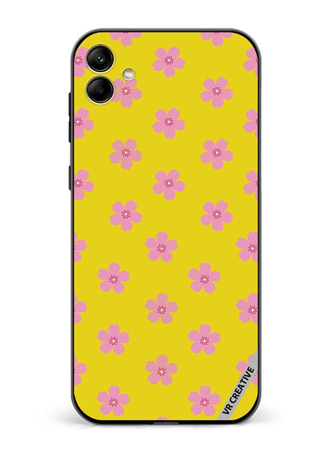 VR CREATIVE Protective Case Cover For Samsung Galaxy A04 Flower Design Multicolour - Image 1
