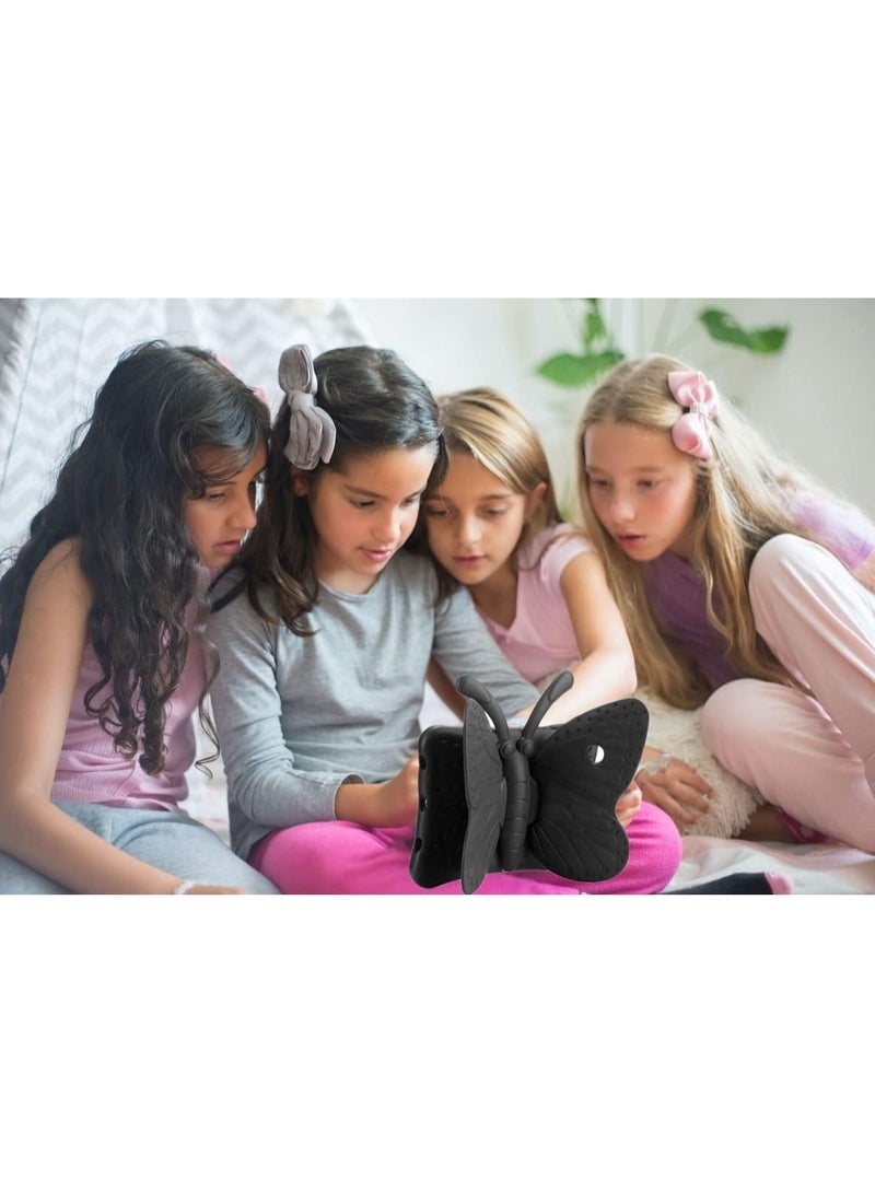 ELTRAZONE Case, Light Weight Shockproof EVA Foam Protective Tablet Stand Cover Holder for Apple iPad Air/Air 2 iPad 9.7 2017/2018 - Cute Butterfly,Black - Image 5