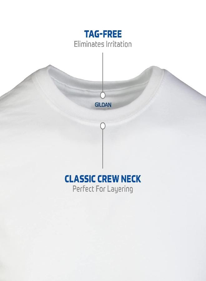 Gildan Gildan Men's Crew T-Shirts, Multipack, Style G1100, White (6-Pack), 2X-Large  - Image 1