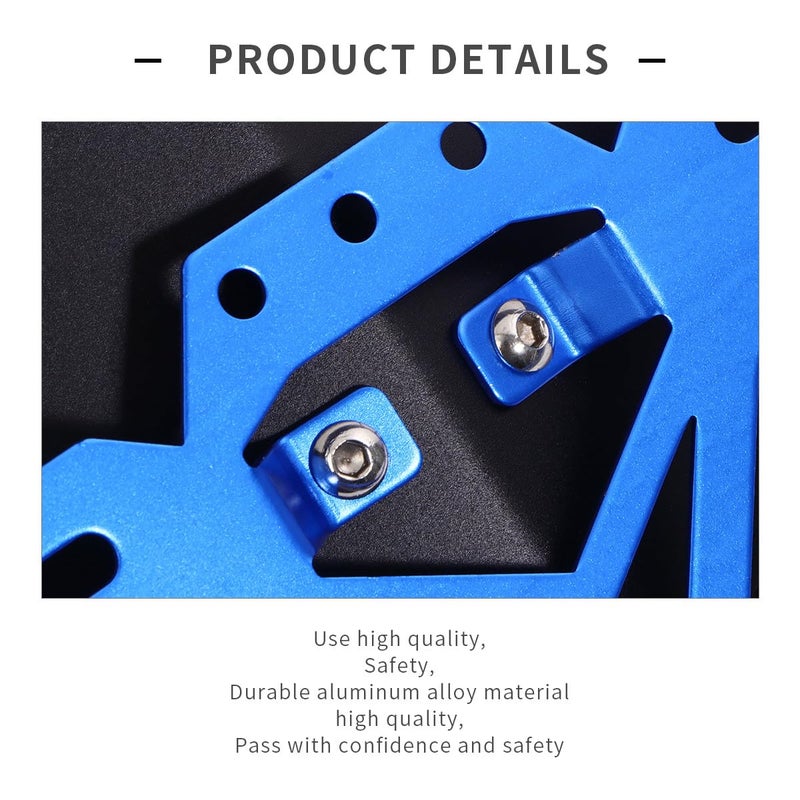 Aluminum Motorcycle Mudguard Set Impact Resistant Water Repellent Front Rear Shield - Image 3