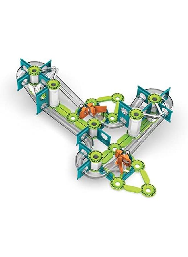 جيوماغ لعبة مسار سباق الجاذبية التعليمية والإبداعية للأطفال، مكعبات بناء مغناطيسية، مسار سباق مع مكعبات مغناطيسية، مجموعة من البلاستيك المعاد تدويره مكونة من 67 قطعة - Image 3