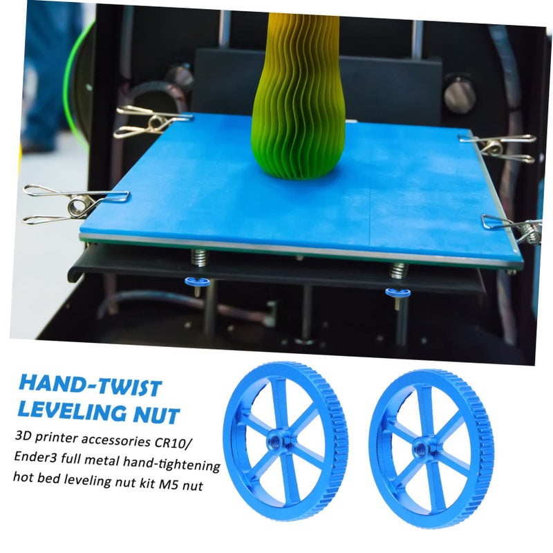 1Pc Metal Hand Leveling Nut Screw Kit For Printer Hot Bed Stable Design Easy To Install Resistant - Image 4
