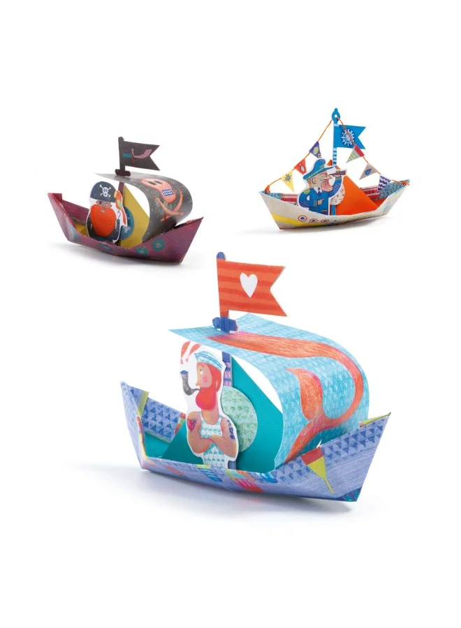 DJECO Origami - Floating Boats
