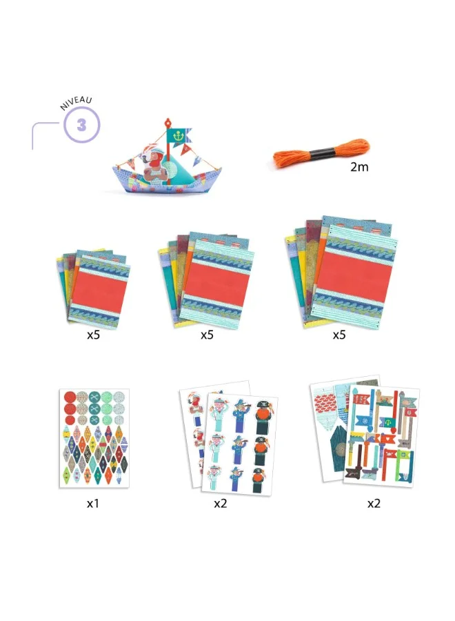 DJECO Origami - Floating Boats