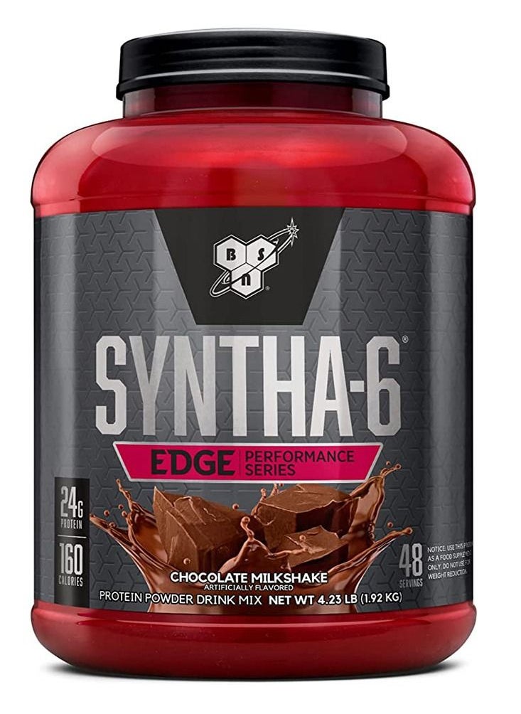 BSN - Syntha-6, Edge Performance Series, 1.92kg, 48 Servings, Chocolate Milkshake - Image 1