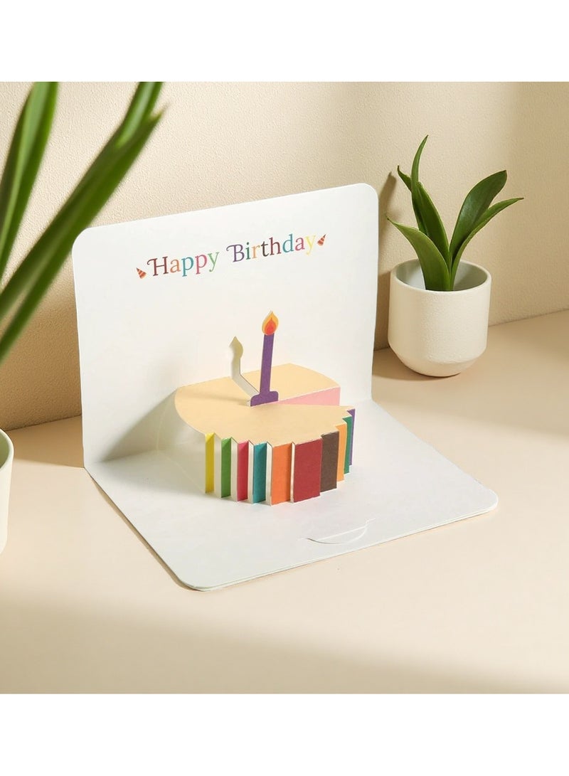 3PCS 3D Pop Up Birthday Cards Handmade Funny Cute Happy Birthday Greeting Cards Gifts for Women Men Kids for Birthday Party - Image 2